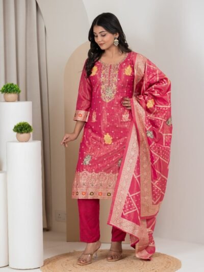 pink Kurthi