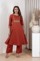 red Kurthi