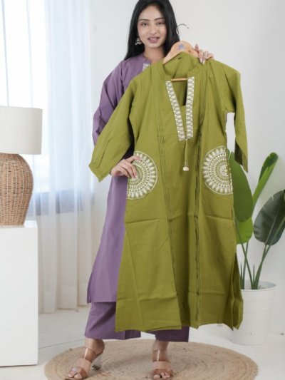 Olive Green Kurthi